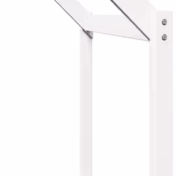 vidaXL Kids' Bed Roof Kids Bed Canopy White 213x95.5x144.5 cm Solid Wood Pine - Additional view 6