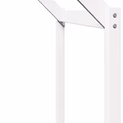 vidaXL Kids' Bed Roof Kids Bed Canopy White 213x85.5x144.5 cm Solid Wood Pine - Additional view 6