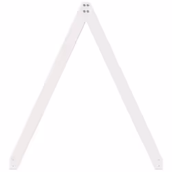 vidaXL Kids' Bed Roof Bed Canopy Rooftop White 209x95.5x88 cm Solid Wood Pine - Additional view 4