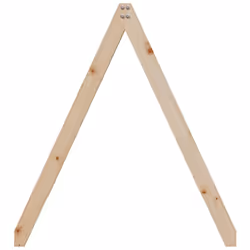 vidaXL Kids' Bed Roof Bed Canopy Bed Rooftop 209x85.5x88 cm Solid Wood Pine - Additional view 4