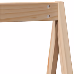 vidaXL Kids' Bed Roof Bed Canopy Bed Rooftop 209x85.5x88 cm Solid Wood Pine - Additional view 6