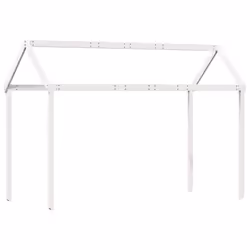 vidaXL Kids' Bed Roof Bed Canopy Rooftop White 217x95.5x159 cm Solid Wood Pine - Additional view 5