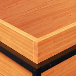 vidaXL Garden Planter Outdoor Flower Pot Planter Pot Wax Brown Solid Wood Pine - wax brown pine, 60 x 40 x 50 cm - Additional view 7