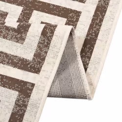 vidaXL Indoor and Outdoor Rug Short Pile Mat Area Rug Anti Slip Carpet Runner - square, 120 x 180 cm - Additional view 5