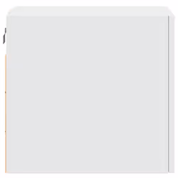 vidaXL Wall Cabinet Bathroom Shelf Wall Hanging Cabinet White Engineered Wood - white - Additional view 5