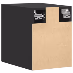 vidaXL Wall Cabinet Bathroom Shelf Wall Hanging Cabinet White Engineered Wood - black - Additional view 6