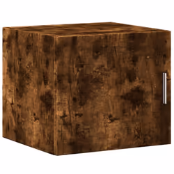 vidaXL Wall Cabinet Bathroom Cabinet Wall Hanging Cabinet Engineered Wood - smoked oak