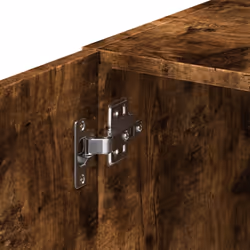 vidaXL Wall Cabinet Bathroom Cabinet Wall Hanging Cabinet Engineered Wood - smoked oak - Additional view 8