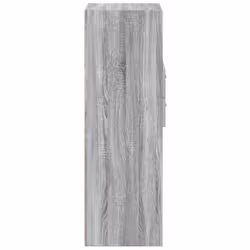 vidaXL Highboard Sideboard Cabinet Storage Cupboard Engineered Wood - grey sonoma - Additional view 4