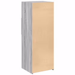 vidaXL Highboard Sideboard Cabinet Storage Cupboard Brown Oak Engineered Wood - grey sonoma - Additional view 5