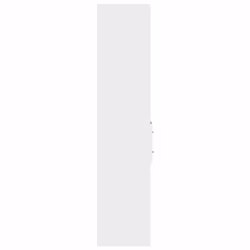 vidaXL Highboard Sideboard Cabinet Storage Cupboard White Engineered Wood - white - Additional view 4