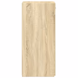 vidaXL Sideboard Cupboard Side Cabinet Highboard Grey Sonoma Engineered Wood - sonoma oak - Additional view 4