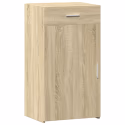 vidaXL Sideboard Home Storage Cupboard Side Cabinet Highboard Engineered Wood - sonoma oak