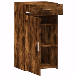 vidaXL Sideboard Home Storage Cupboard Side Cabinet Highboard Engineered Wood - smoked oak - Additional view 7