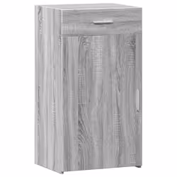 vidaXL Sideboard Home Storage Cupboard Side Cabinet Highboard Engineered Wood - grey sonoma