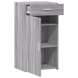 vidaXL Sideboard Home Storage Cupboard Side Cabinet Highboard Engineered Wood - grey sonoma - Additional view 7