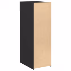 vidaXL Sideboard Storage Cupboard Cabinet Highboard Smoked Oak Engineered Wood - black - Additional view 5