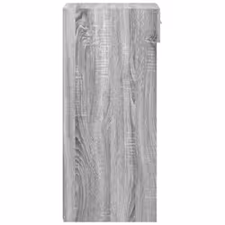 vidaXL Sideboard Storage Cupboard Cabinet Highboard Smoked Oak Engineered Wood - grey sonoma - Additional view 4