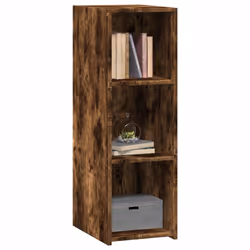 vidaXL Sideboard Cupboard Side Cabinet Highboard Grey Sonoma Engineered Wood - smoked oak - Additional view 2