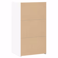 vidaXL Sideboard Storage Cupboard Buffet Cabinet Highboard Engineered Wood - white - Additional view 5