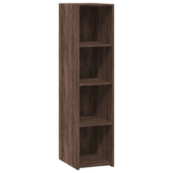 vidaXL Highboard Sideboard Cabinet Storage Cupboard Sonoma Oak Engineered Wood - brown oak