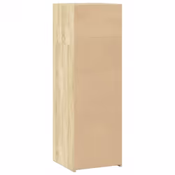 vidaXL Highboard Sideboard Side Cabinet Cupboard Concrete Grey Engineered Wood - sonoma oak - Additional view 5