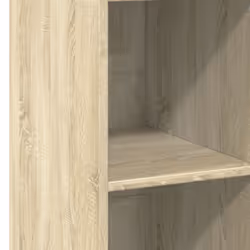 vidaXL Highboard Sideboard Side Cabinet Cupboard Concrete Grey Engineered Wood - sonoma oak - Additional view 6