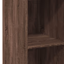 vidaXL Highboard Sideboard Side Cabinet Cupboard Concrete Grey Engineered Wood - brown oak - Additional view 6