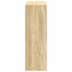 vidaXL Highboard Sideboard Side Cabinet Cupboard Grey Sonoma Engineered Wood - sonoma oak - Additional view 4