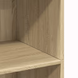 vidaXL Highboard Sideboard Side Cabinet Cupboard Grey Sonoma Engineered Wood - sonoma oak - Additional view 6