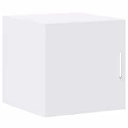 vidaXL Slim Storage Cabinet Hall Side Cabinet Sideboard Black Engineered Wood - white - Additional view 4
