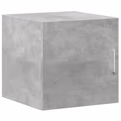 vidaXL Slim Storage Cabinet Hall Side Cabinet Sideboard Black Engineered Wood - concrete grey - Additional view 4