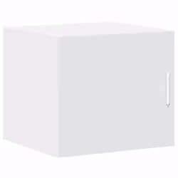 vidaXL Slim Storage Cabinet Hall Side Cabinet Sideboard Black Engineered Wood - white - Additional view 4
