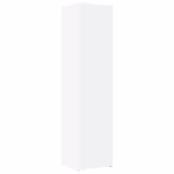 vidaXL Slim Storage Cabinet Hall Side Cabinet Sideboard Black Engineered Wood - white - Additional view 5