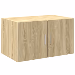 vidaXL Storage Cabinet Side Cabinet Sideboard Home Cupboard Engineered Wood - sonoma oak - Additional view 4