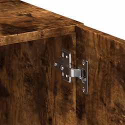 vidaXL Storage Cabinet Side Cabinet Sideboard Home Cupboard Engineered Wood - smoked oak - Additional view 8