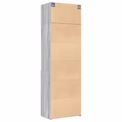 vidaXL Storage Cabinet Side Cabinet Sideboard Home Cupboard Engineered Wood - grey sonoma - Additional view 7