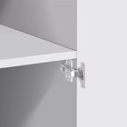 vidaXL Storage Cabinet Hall Side Cabinet Sideboard Grey Sonoma Engineered Wood - white - Additional view 8