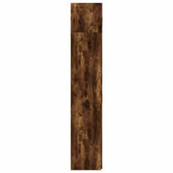 vidaXL Storage Cabinet Hall Side Cabinet Sideboard Grey Sonoma Engineered Wood - smoked oak - Additional view 6
