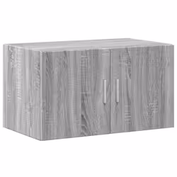 vidaXL Storage Cabinet Hall Side Cabinet Sideboard Grey Sonoma Engineered Wood - grey sonoma - Additional view 4
