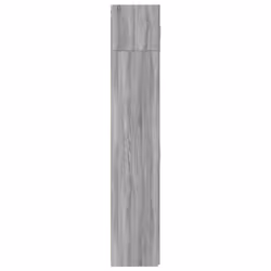 vidaXL Storage Cabinet Hall Side Cabinet Sideboard Grey Sonoma Engineered Wood - grey sonoma - Additional view 6
