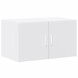 vidaXL Storage Cabinet Hall Side Cabinet Sideboard Smoked Oak Engineered Wood - white - Additional view 4