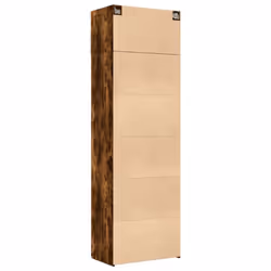 vidaXL Storage Cabinet Hall Side Cabinet Sideboard Smoked Oak Engineered Wood - smoked oak - Additional view 7
