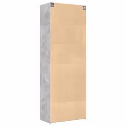 vidaXL Storage Cabinet Hallway Side Cabinet Sideboard White Engineered Wood - concrete grey - Additional view 7