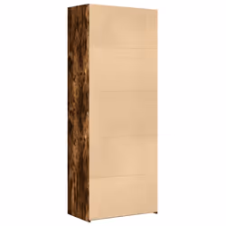 vidaXL Highboard Sideboard Cabinet Storage Cupboard White Engineered Wood - smoked oak - Additional view 5