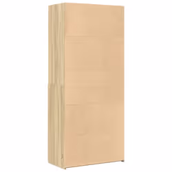 vidaXL Highboard Sideboard Cabinet Storage Cupboard White Engineered Wood - sonoma oak - Additional view 5