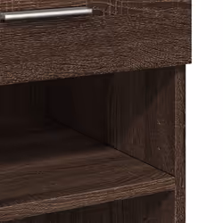 vidaXL Highboard Sideboard Side Cabinet Cupboard Grey Sonoma Engineered Wood - brown oak - Additional view 7