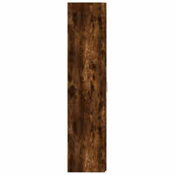 vidaXL Highboard Sideboard Cabinet Storage Cupboard White Engineered Wood - smoked oak - Additional view 4