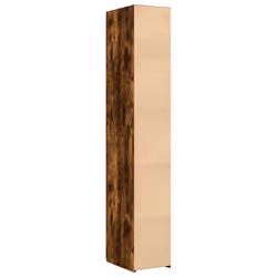 vidaXL Highboard Sideboard Cabinet Storage Cupboard White Engineered Wood - smoked oak - Additional view 5