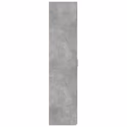 vidaXL Highboard Sideboard Side Cabinet Cupboard Concrete Grey Engineered Wood - concrete grey - Additional view 4